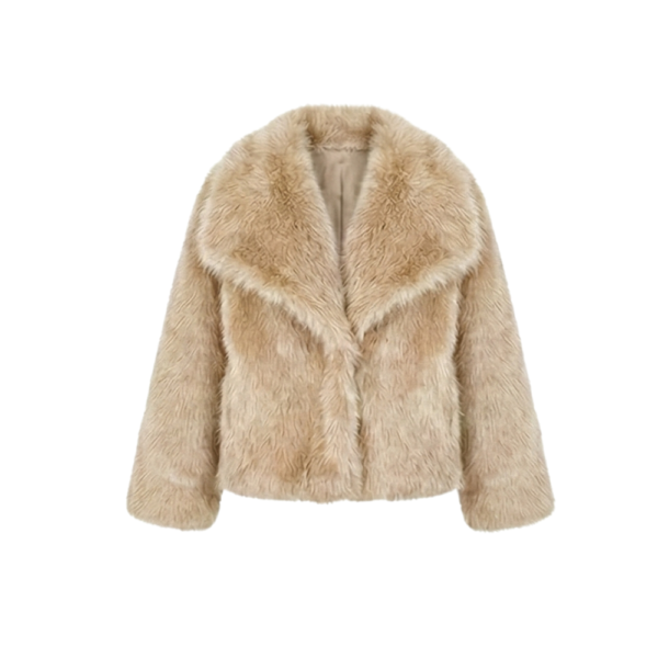 Flygo Faux Fur Jacket - Premium Winter Outerwear for Women
