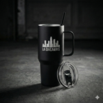 Customizable Stainless Steel Travel Mug for Corporate Gifting
