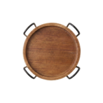 6 Pcs Best Wooden Coasters with Holder
