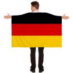 Polyester Digital Printing Customizable Body Flag for Sports - Image 4
