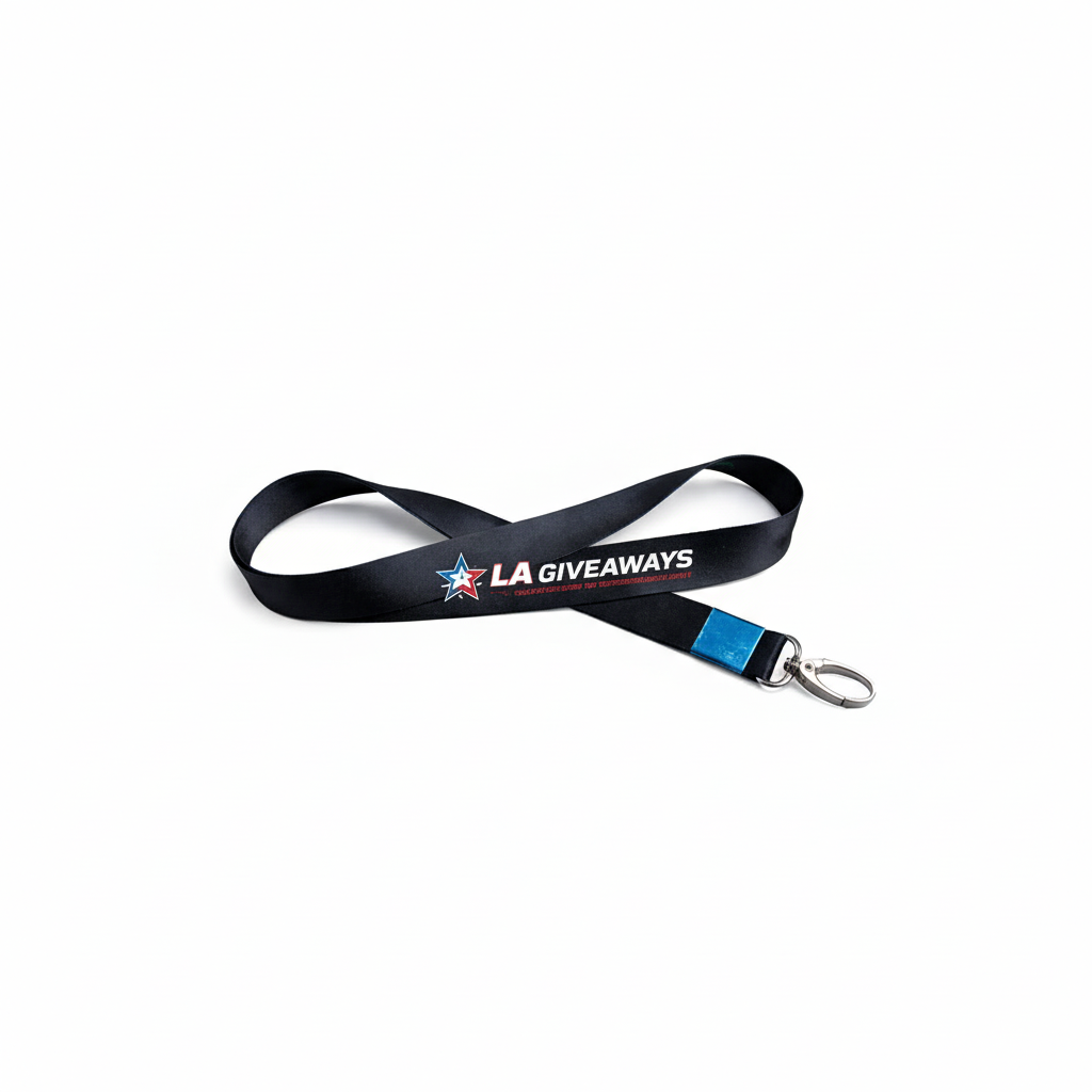 GC-PL-UZA-02 1 Nylon Lanyards with Metal Hook - Image 1