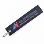 Double Sided Embroidered Woven Keychain - Image 3