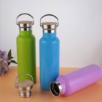 Custom Logo 500ml/750ml/1000ml Double Wall Stainless Steel V - Image 3