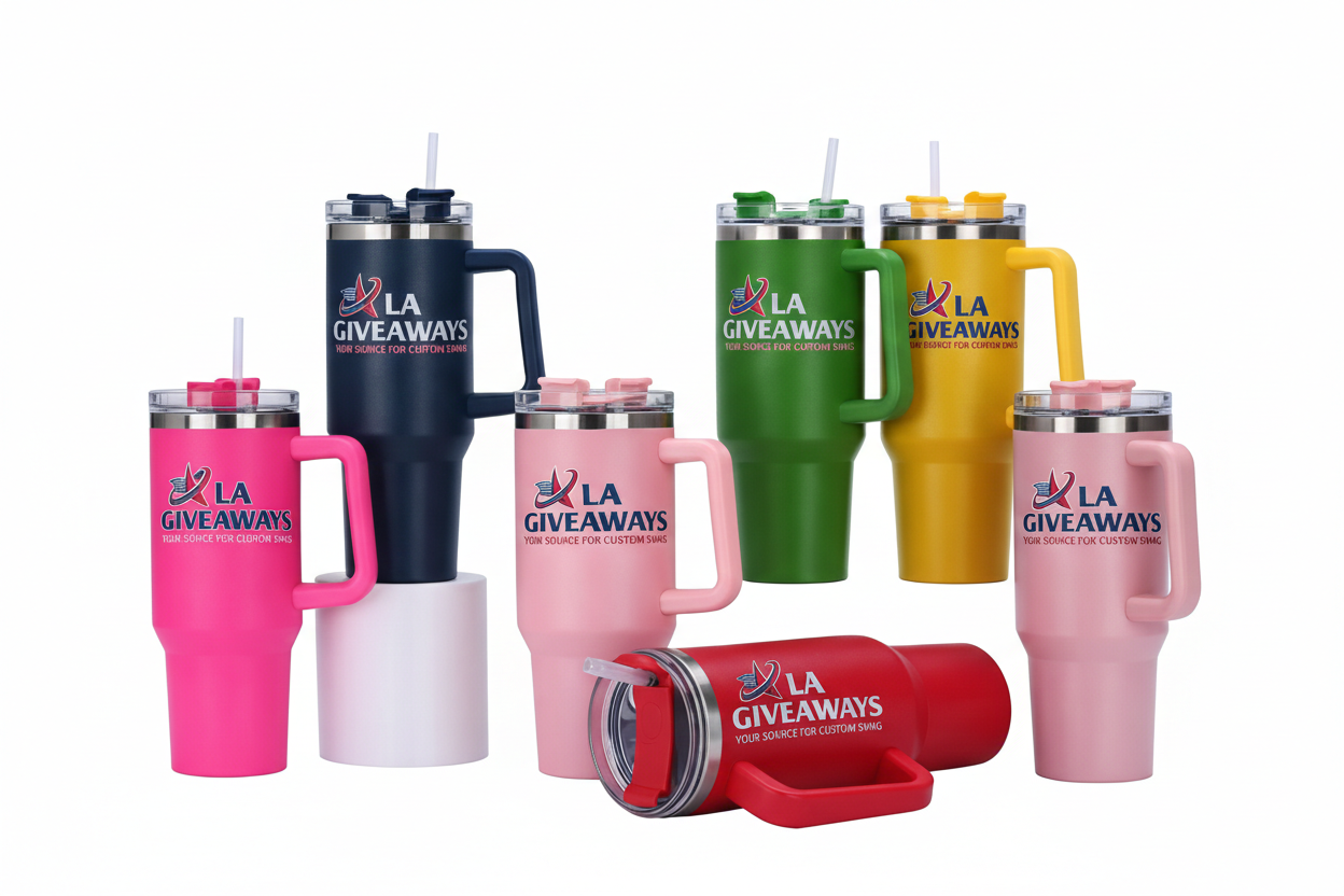 HG-SST-UZA-05 1 40oz Custom Mug Logo Tumbler - Image 1