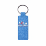 Leather Keychain Pendant With Metal Ring - Image 5