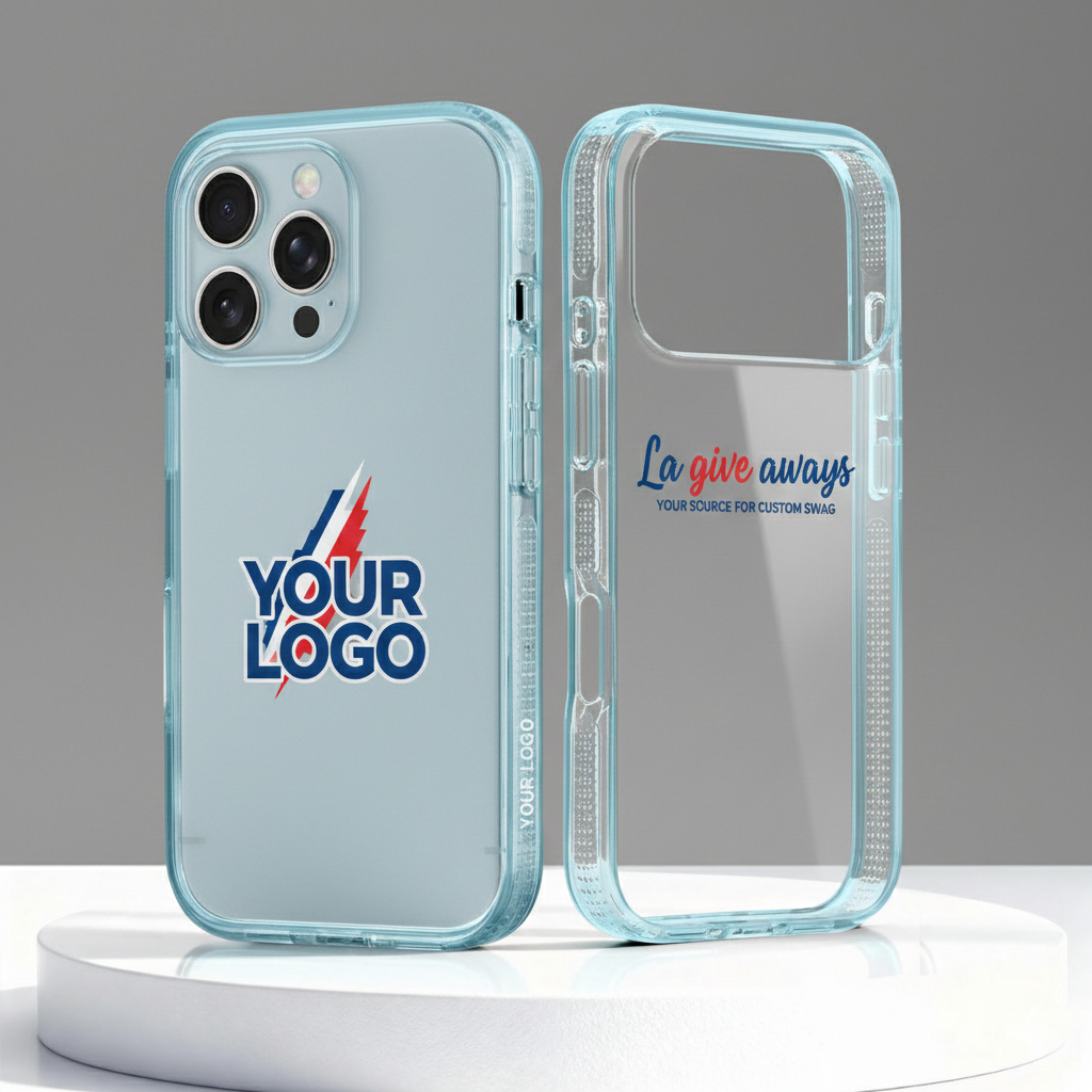 MB-Cov-Esh-01 Transparent Custom logo Mobile Phone Cover for iPhone - Image 1