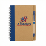 Eco-Inspired Spiral Notebook & Pen