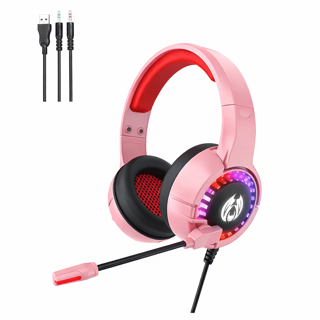 TC-AB-Esh-06 Custom logo Noise Reduction Wire Headphones Gaming Earphone - Image 1