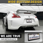 Premium Stainless Steel License Plate Frames