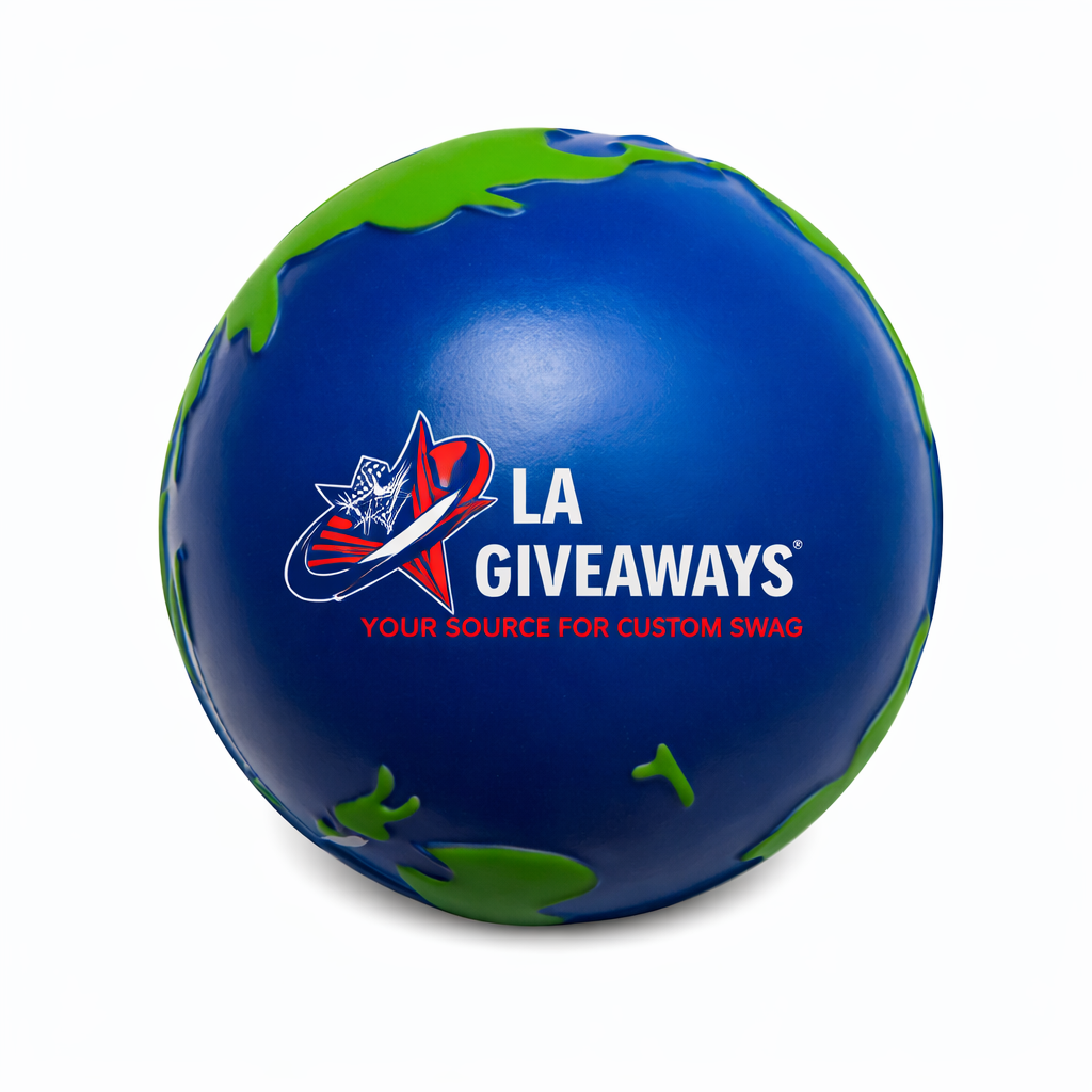 GC-PT-UZA-02 1 Earth Anti-stress Ball, Global Squishy Ball - Image 1