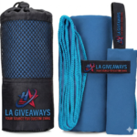 Quick-Dry Microfiber Travel Towel with Pouch