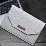Custom Sustainable Laptop Sleeve Felt Cosmetic Bag - Image 5