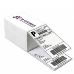 4" x 6" Fanfold Direct Thermal Shipping Labels
