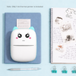 Mini Label Mobile Phone Photo Printer Records QR Code - Image 2