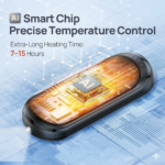6000mAh Portable Rechargeable Hand Warmers 2-Pack for winter
