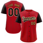 Stripe Baseball Jersey Button - Image 10