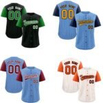 Stripe Baseball Jersey Button - Image 6