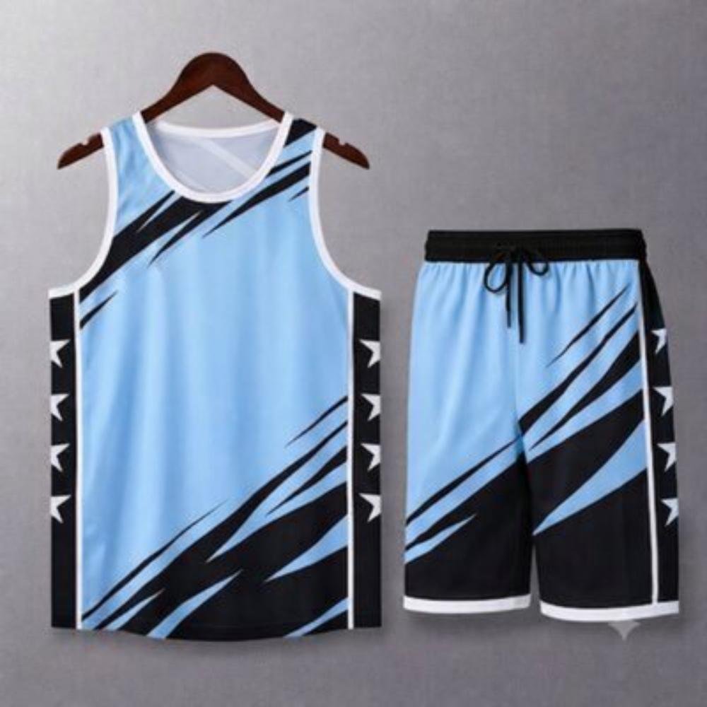 SW-SHIRT-ESH-03 Sportswear Set Fitness Tracksuit Two-Piece Athletic Suit - Image 1