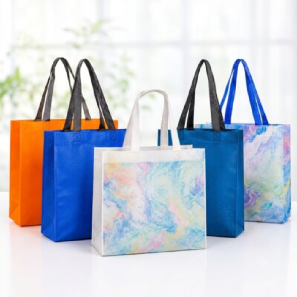 TB-BAG-ESH-18 High Quality PVC Clear Transparent Shoulder Bag Laser Handbag Tote. - Image 1